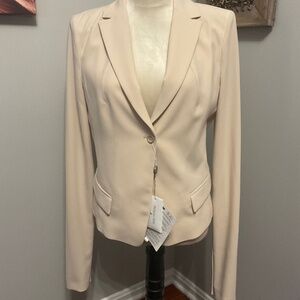 Patrizia Pepe Single-Breasted Lightweight Blazer